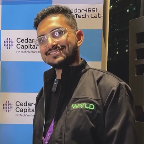 Cedar-IBSi FinTech Happy Hour | Yash Sakhlecha, Co Founder of WYLD